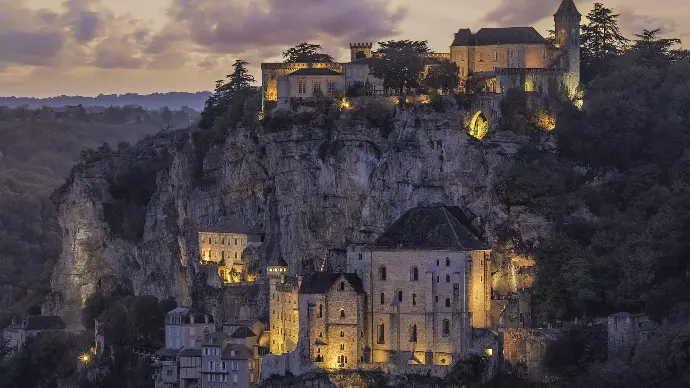 France, Dordogne, Lot, Rocamadour